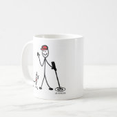 Fidoのマグとの宝捜し コーヒーマグカップ (正面左)