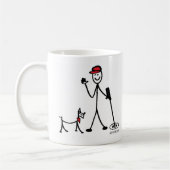 Fidoのマグとの宝捜し コーヒーマグカップ (左)