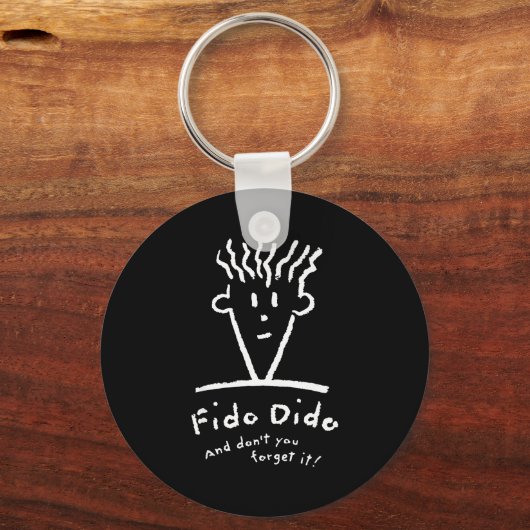 Fido Dido Face Don't You Forget It キーホルダー (正面)
