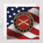 Field Artillery Branch Insignia Special Edition (正面/裏面)