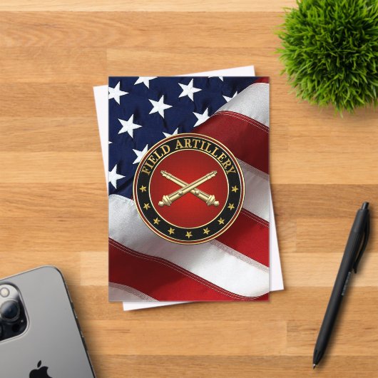 Field Artillery Branch Insignia Special Edition アクリル招待状 (インサイチュ (招待状))