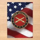Field Artillery Branch Insignia Special Edition アクリル招待状 (正面)