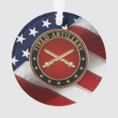 Field Artillery Branch Insignia Special Edition オーナメント (裏面)