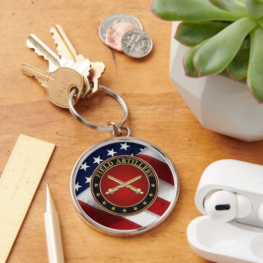 Field Artillery Branch Insignia Special Edition キーホルダー (デスク)