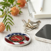 Field Artillery Branch Insignia Special Edition キーホルダー (側面)