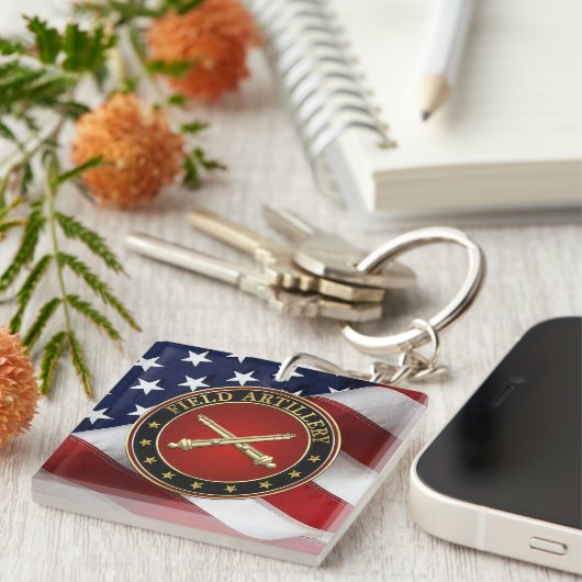 Field Artillery Branch Insignia Special Edition キーホルダー (正面右)