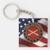 Field Artillery Branch Insignia Special Edition キーホルダー (正面)