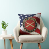 Field Artillery Branch Insignia Special Edition クッション (椅子)