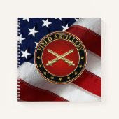 Field Artillery Branch Insignia Special Edition ノートブック (正面)