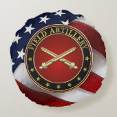 Field Artillery Branch Insignia Special Edition ラウンドクッション (裏面)