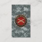 Field Artillery Branch Insignia Special Edition 名刺 (正面)