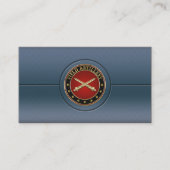 Field Artillery Branch Insignia Special Edition 名刺 (正面)