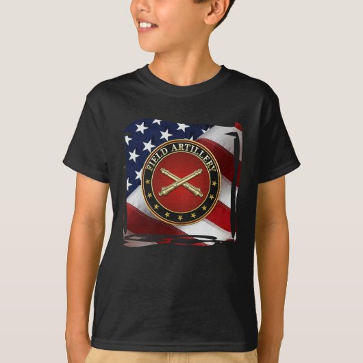 Field Artillery Branch Insignia Special Edition Tシャツ (正面)