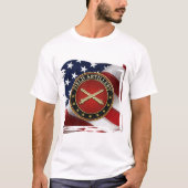 Field Artillery Branch Insignia Special Edition Tシャツ (正面)