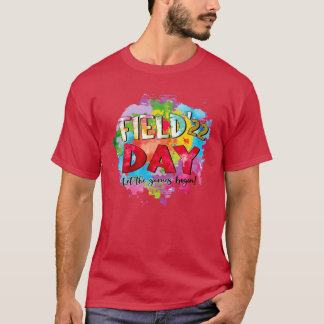 FIELD DAY ゲーム開始 レトロ Tシャツ