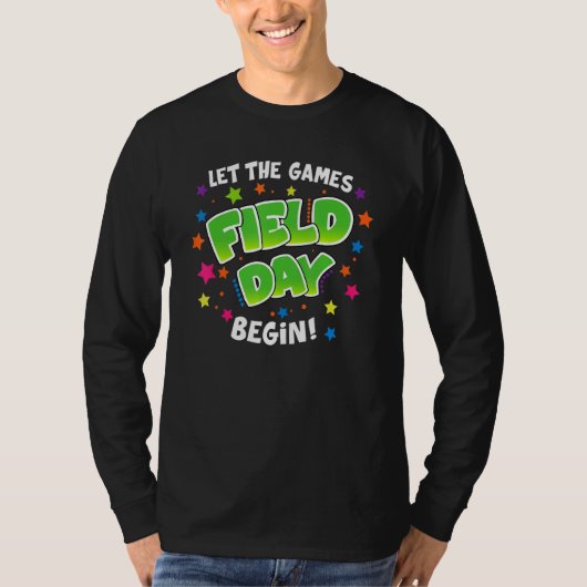 Field Day 2022 Let The Games Begin    Field Day Tシャツ (正面)