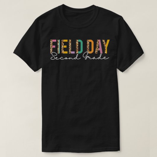 Field Day 2022 Scの最後の日の2年生先生 Tシャツ (デザイン正面)