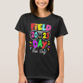 Field Day Fun Day 2023 Last Day of School Tシャツ (正面)