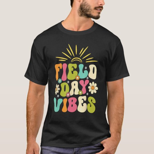 Field Day Vibes For Teacher Kids Field Day 2023 Tシャツ (正面)
