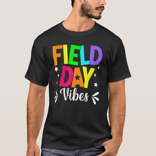 Field Day Vibes For Teacher Kids Field Day 2023 Tシャツ (正面)