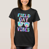 Field Day Vibes Last Day School Field Day Teacher Tシャツ (正面)