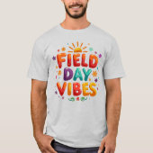 Field Day Vibes Tシャツ 女性用 - Teacher Team  (正面)