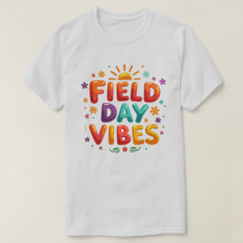 Field Day Vibes T-Shirt for Women -先生チーム Tシャツ