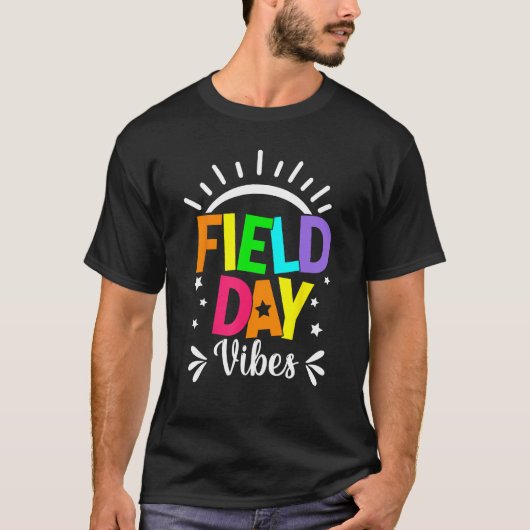 Field Day Vibes Teacher Boys Girls Kids Field Day  Tシャツ (正面)