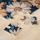 Field Flowers in Bright Summer Colors ジグソーパズル (側面)