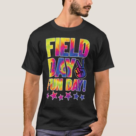 Field Fun Day Squad School Trip Vibes Boys Girls T Tシャツ (正面)