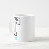 Field Goal Letter Tyler Alphabet Soccer コーヒーマグカップ (正面左)
