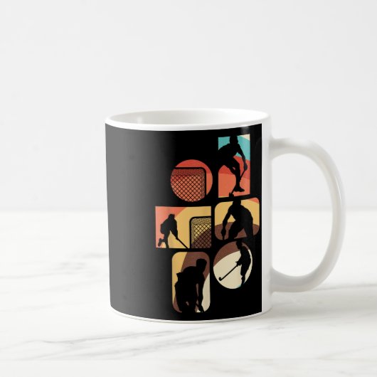 Field Hockey Accessories Field Hockey Sticks Grip コーヒーマグカップ (右)