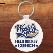 Field Hockey Coach Gift キーホルダー (正面)