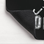 Field Hockey Coach Gifts Distressed Field Hockey C マウスパッド (コーナー)