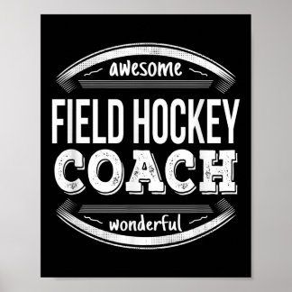 Field Hockey Coach Gifts Funny  ポスター