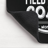 Field Hockey Coach Gifts Funny  マウスパッド (コーナー)