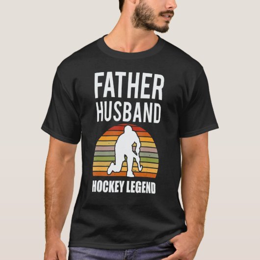 Field Hockey Father Field Hockey Tシャツ (正面)