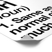 Field Hockey Girl Definition Funny And Sy Sports  ポスター (角)