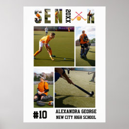 Field Hockey Graduation Senior Night ポスター