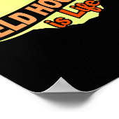 Field Hockey Is Life Cool Sports Lover Athlete Com ポスター (角)