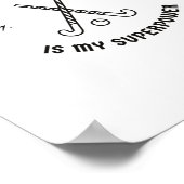 Field hockey is my superpower ポスター (角)