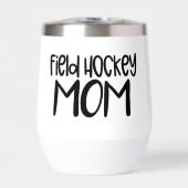 Field Hockey Mom – Sideline Sipper Wine Tumbler (正面)