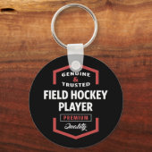 Field Hockey Player | Gift Ideas キーホルダー (正面)
