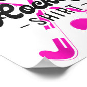 Field Hockey This Is My Field Hockey Shirt _1  ポスター (角)