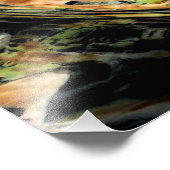 "Field in Autumn"デジタル変更抽象芸術写真 フォトプリント (角)