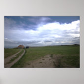 Field in Rhode Island Poster ポスター (正面)