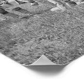 Field Music Band, 1925.ヴィンテージ写真 ポスター (角)