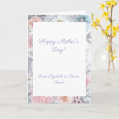 Field of Blooms Muted Elegant Classic Floral カード (黄色い花)