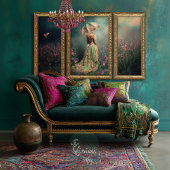 Field of Dreams, Dark Emerald Green, Hummingbird  薄葉紙