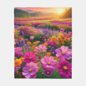 Field of Radiance フリースブランケット (正面)